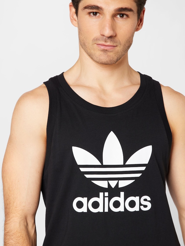 ADIDAS ORIGINALS, T-Shirt 'Adicolor Classics Trefoil', Schwarz, Bild 5 von 5